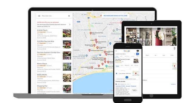Sophie's Fleuriste -  Fiche & Site Google par digitalwebmarketing