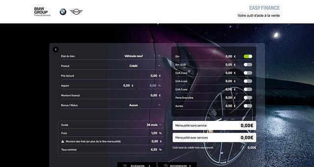 BMW EasyFinance par NETACCESS