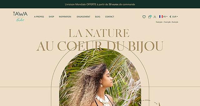 Shop WordPress (WooCommerce) & Lookbook interactif par E-voluer