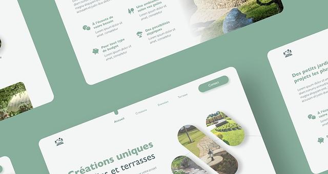 Site web - Yoga concept par Lisa Larre-Lensky