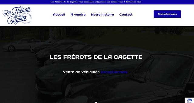Création de site vitrine pour garage automobile par Robin Smouts