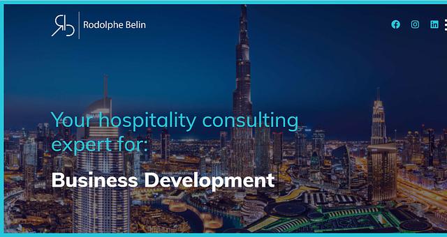 Rodolphe Belin Site web personnel par Ludovic Grossemy