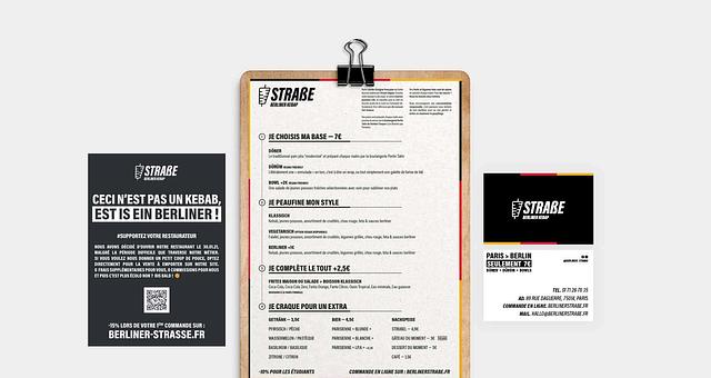 Création identité visuelle restaurant par madeandarchi