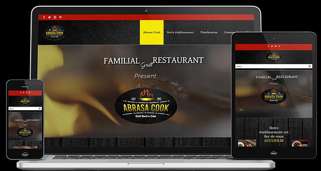 Projet personnel: Abrasa Cook par Kevin Louison