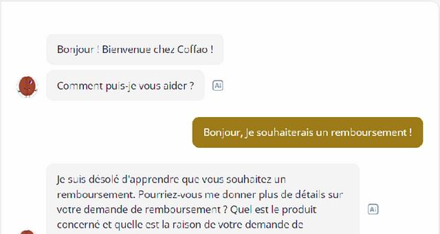 Développement d'un chatbot IA / assistant par Léo Butin