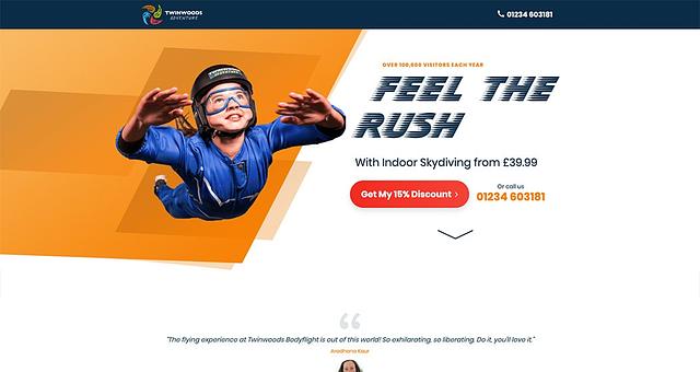 création landing page  par SCDPAris