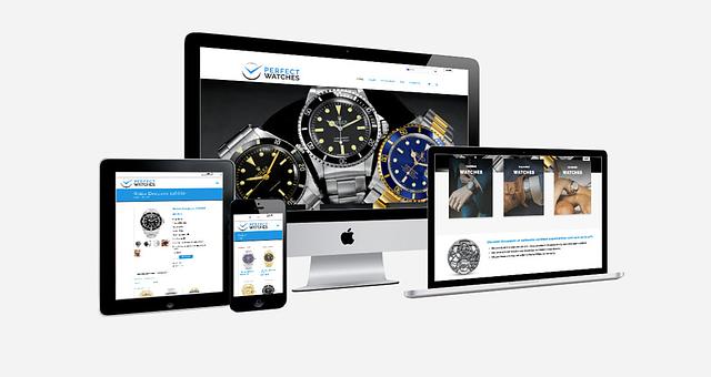E-commerce vente de montre de luxe par Dev Tweaks
