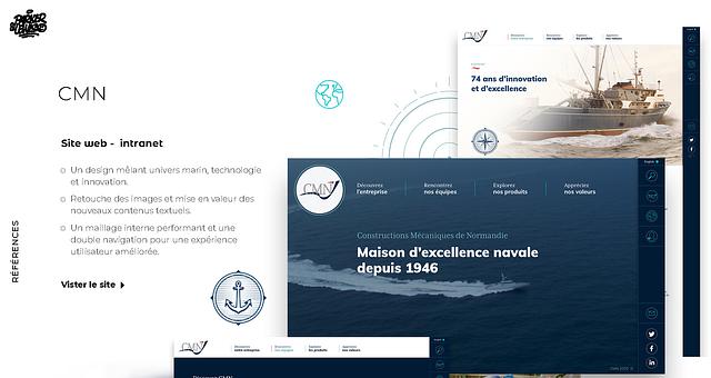 Refonte cmn-group.com par Cédric Neveu