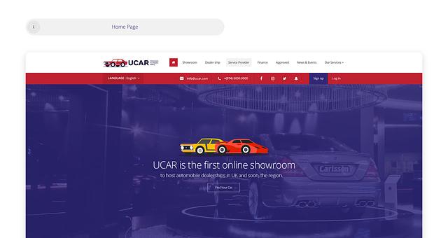 UCAR - Creative Car Dealer Website Template. par soufianed1