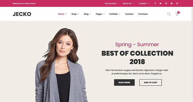 Wordpress Ecommerce Theme par NeoxMedia-Moncef