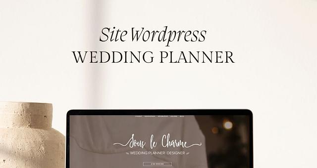 Site Web Wedding Planner par Marwane Lougrad 