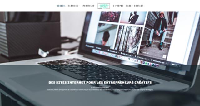 Création site web vitrine - Portfolio par andrea-studio