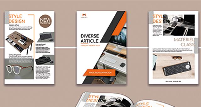 Magazine, carte de visite, mockup par Jonathan Tiana
