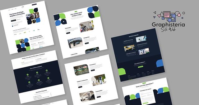 Création site vitrine par Jade Genoni
