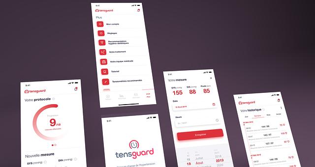 UX/UI Tensguard par The Big Bad Wolf