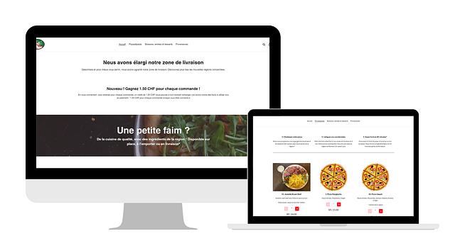 Création d'un site de pizzeria par Devrim Kaymaz