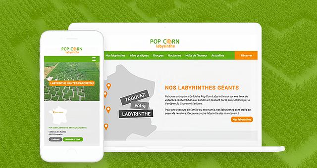 Site internet et Intranet WordPress par Adrien Huchet