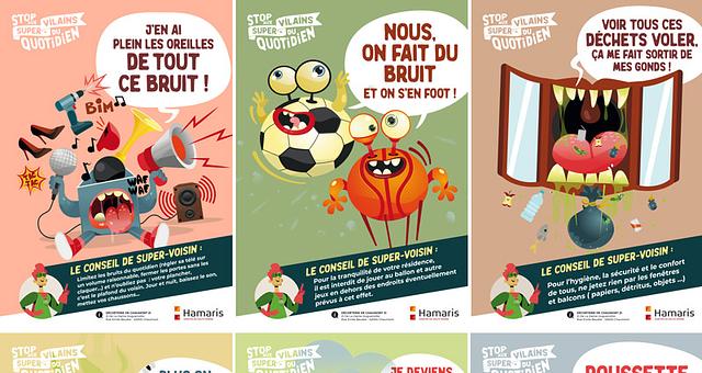 illustration sur les incivilités par Julien Cana