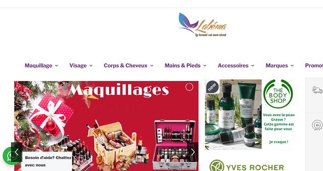 Création site e-commerce Labéma  par Kineticdigital