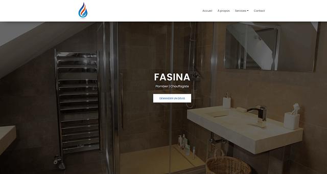 FASINA | Plombier, Chauffagiste par Dumet-Fasina