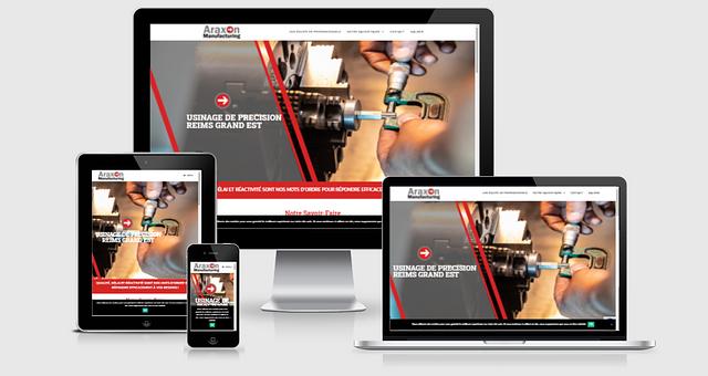 Refonte de site vitrine par Sandrine Poinsenet