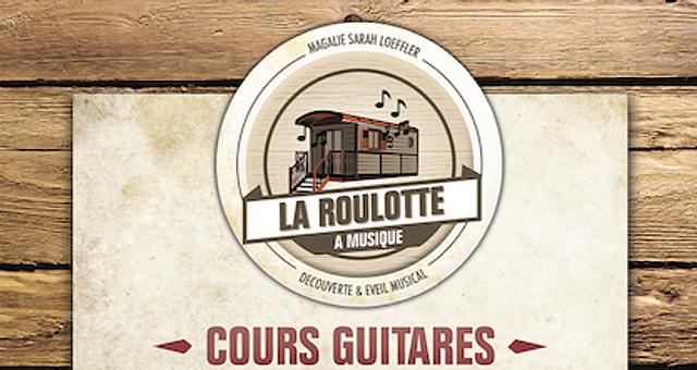 Affiche cours musique par Amandine Curien