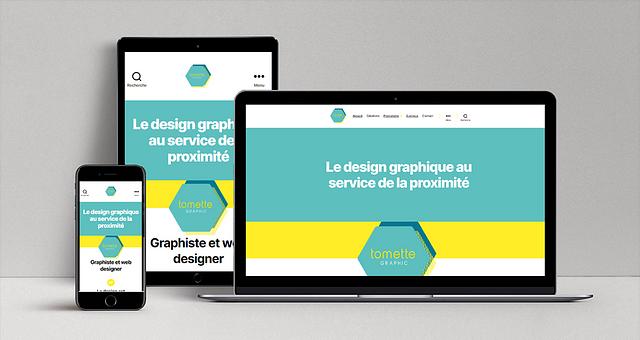 Site responsive par Caroline Charrondière
