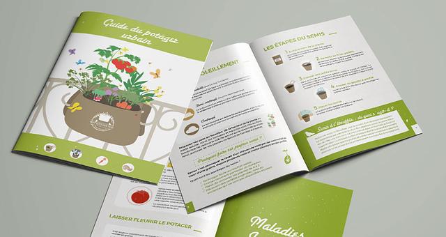 Guide illustré Potager Urbain par Outilplume