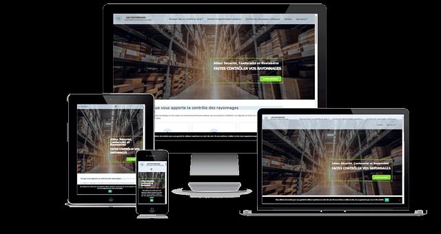Création de site vitrine par Sandrine Poinsenet