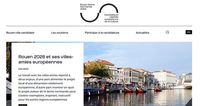 Rouen 2028 - candidature capitale européenne par Gaylord Julien