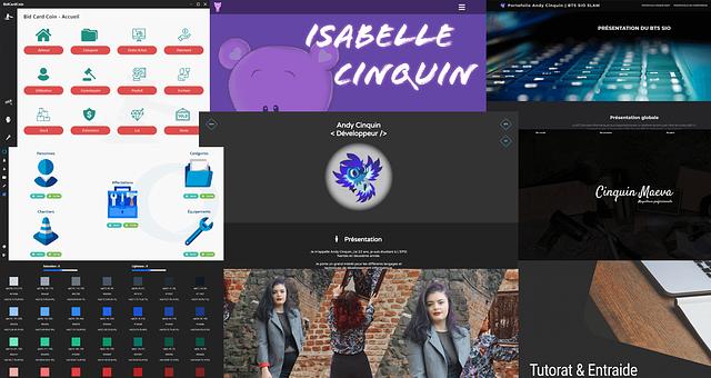 Portfolio 2020-2021 par Andy Cinquin