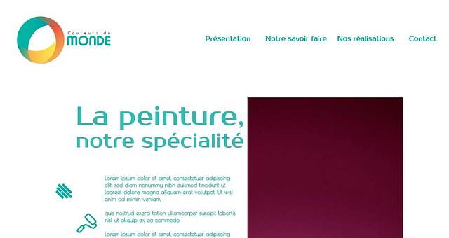 Site Couleurs du Monde par aminenash