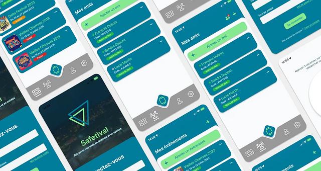 Safetival - application mobile par François Oder