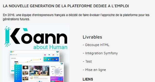 Plateforme emploi par Soufiane Barkaoui