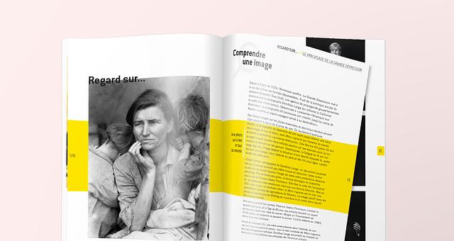 Création graphique l Magazine d'art par Allison Rottini