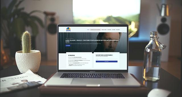 Refonte du site de Inspire média par Cyril Magnin