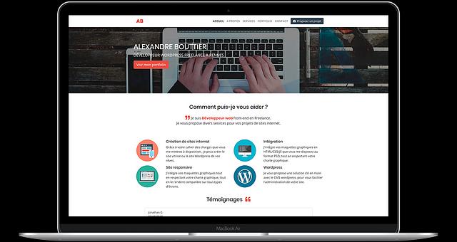 Mon Portfolio  par Alexandre Bouttier