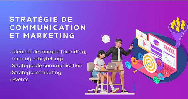 Stratégie de communication 360° - Marketing global par russ_and_bae