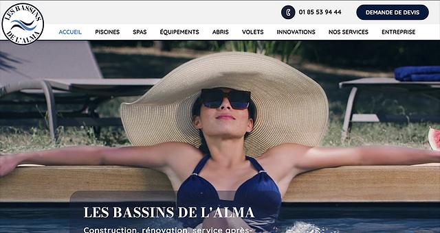 Les Bassins de l'Alma par Béatrice Dirat