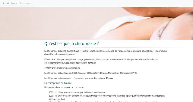 Chiropraxie Béziers par Baptiste Franel