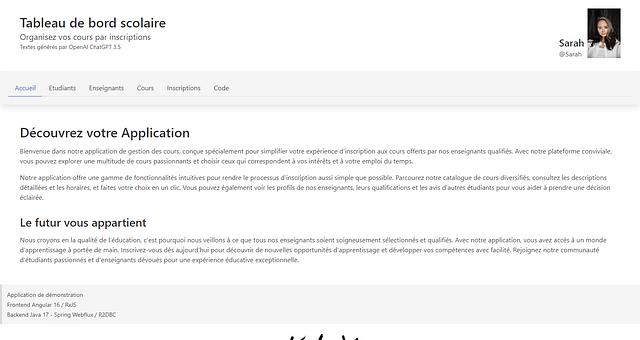 Application Java Angular Full-Reactive par _Kyan