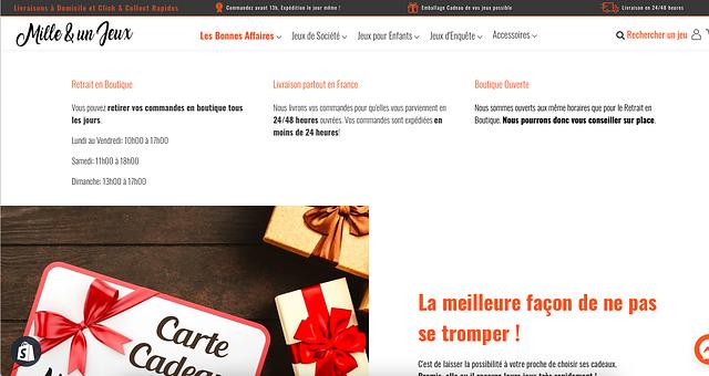 Boutique Shopify par Benjamin Lepaul