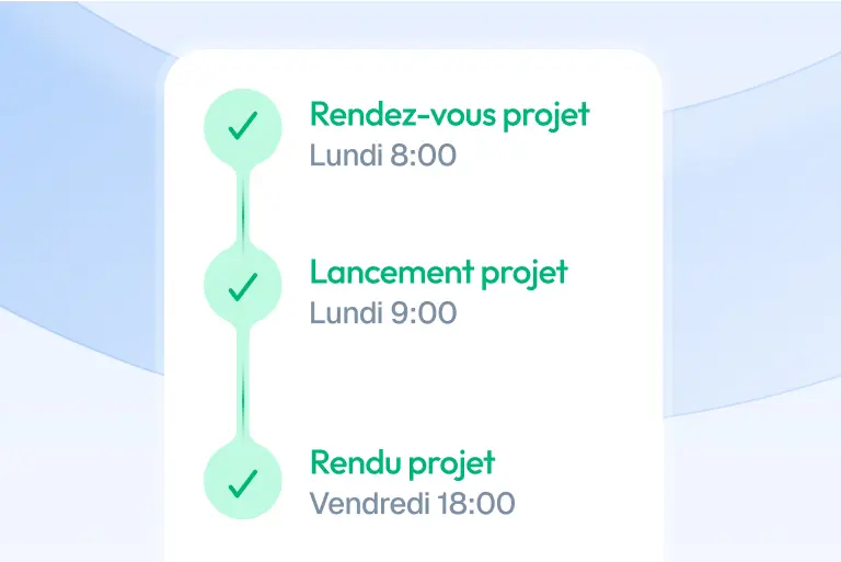 Livraison projet freelance