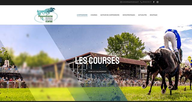 Hippodrome de Royan par declikwebstudio