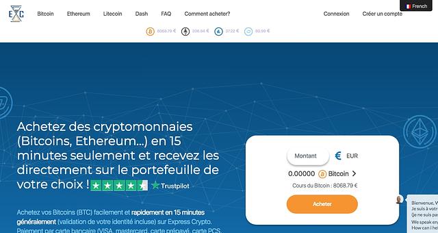 Site Express-crypto e-commerce + API Python par Tom_K_17