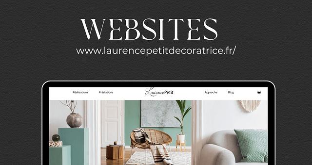 Site web Décoratrice d'intérieure par Marwane Lougrad 