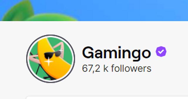 Streamer Gamingo sur Twitch par Simon Reis