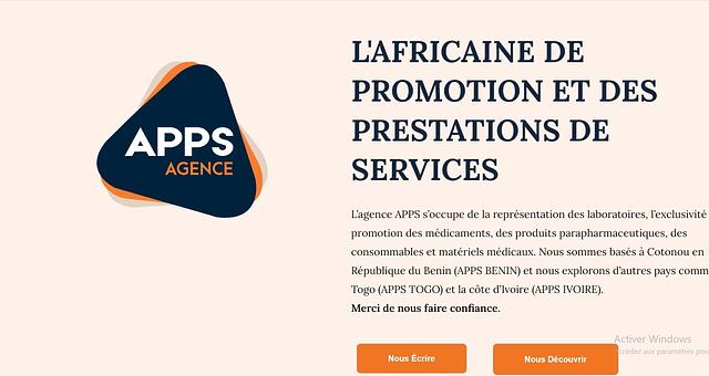 Site web de prise de contact par Waouhmonde