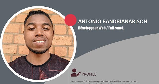 Antonio Randrianarison par Antonio Randrianarison