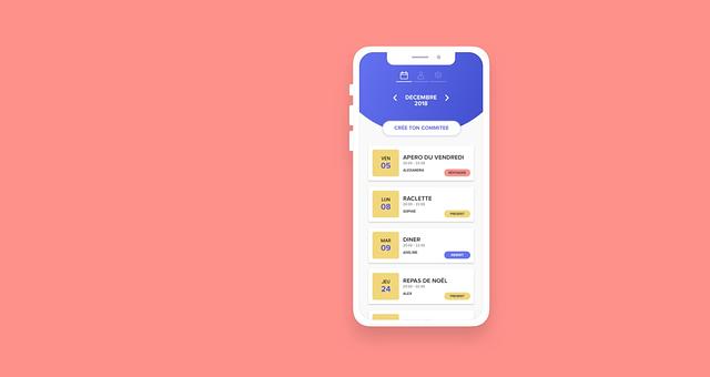 UX/UI Design d'application mobile par Southi